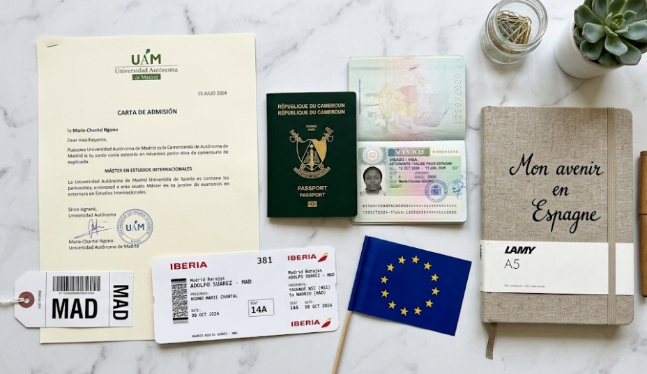 Dossier d'admission, passeport et visa étudiant pour l'Espagne