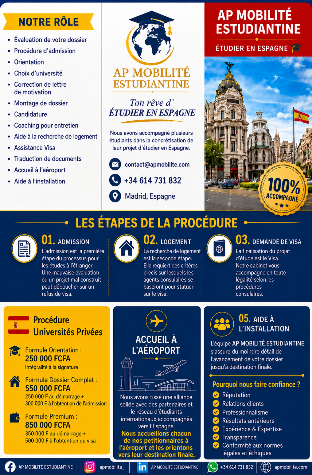 Brochure AP Mobilité Estudiantine